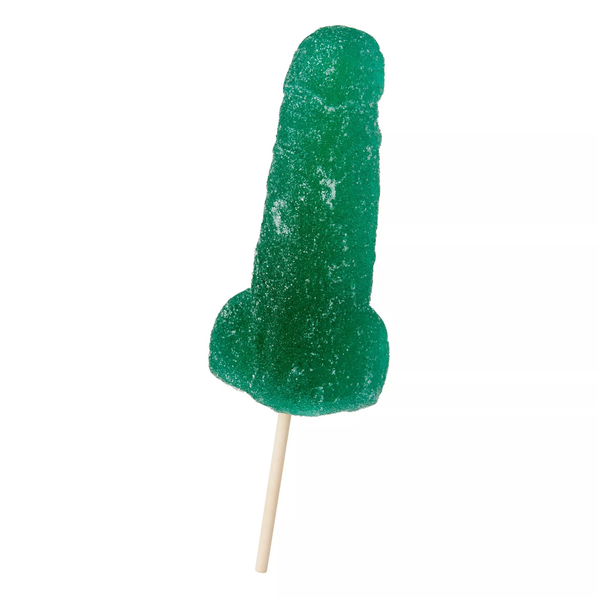 Blue Sour Gummy Penis Lollipop at Spencer's