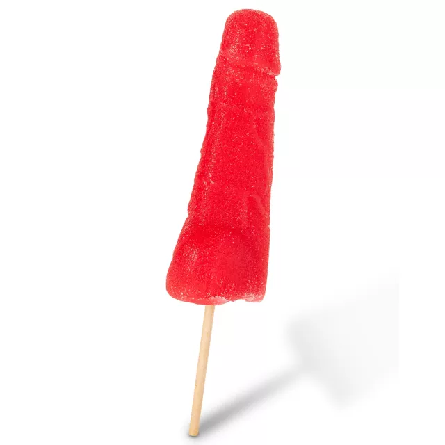Cherry Sour Gummy Penis Pop at Spencer's