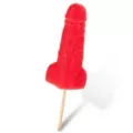 Cherry Sour Gummy Penis Pop at Spencer's