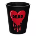 Dead Drippy Heart Shot Glass - 2 oz. at Spencer's