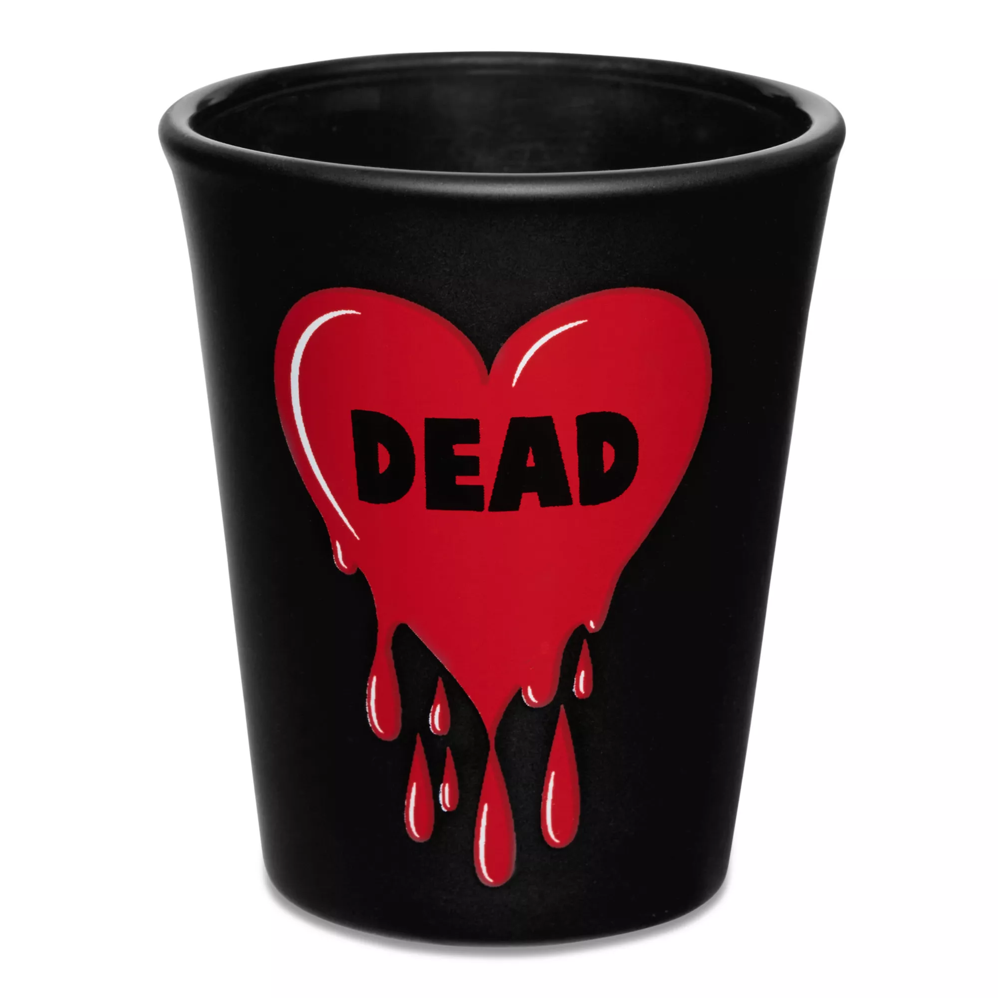 Dead Drippy Heart Shot Glass - 2 oz. at Spencer's