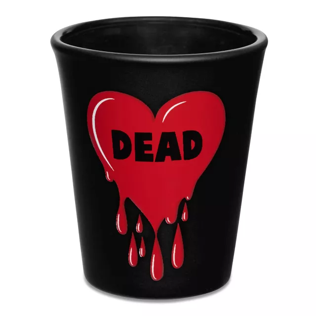 Dead Drippy Heart Shot Glass - 2 oz. at Spencer's