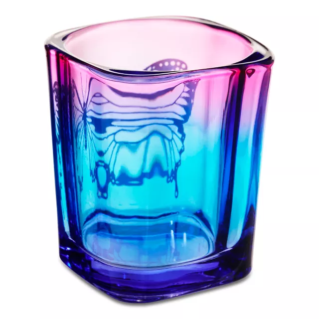 Ombre Butterfly Square Shot Glass - 2 oz. at Spencer's
