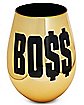 Boss Dollar Sign Wine Glass - 32 oz.