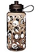 Skulls with Crystal Water Bottle - 33 oz.