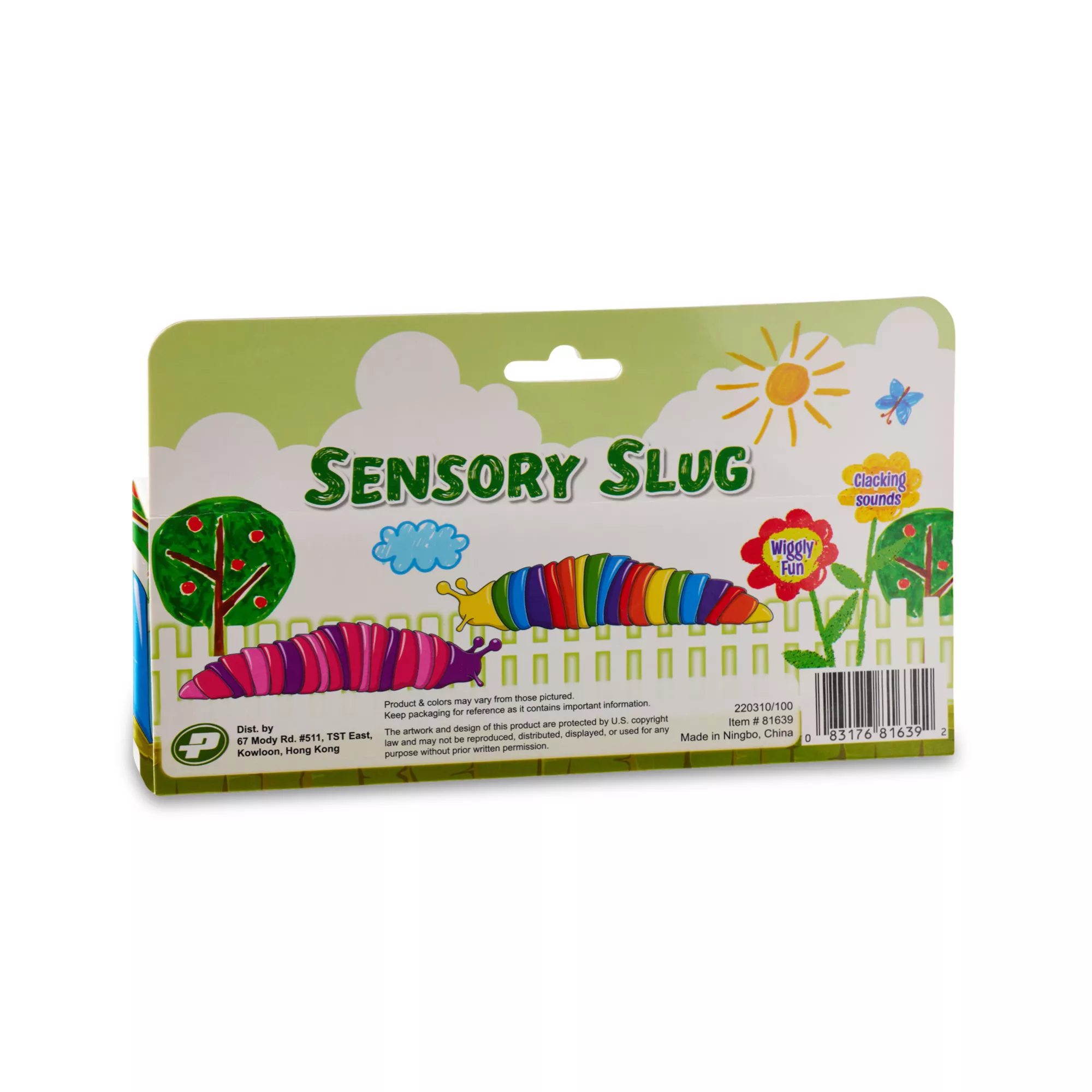 Rainbow Sensory Slug