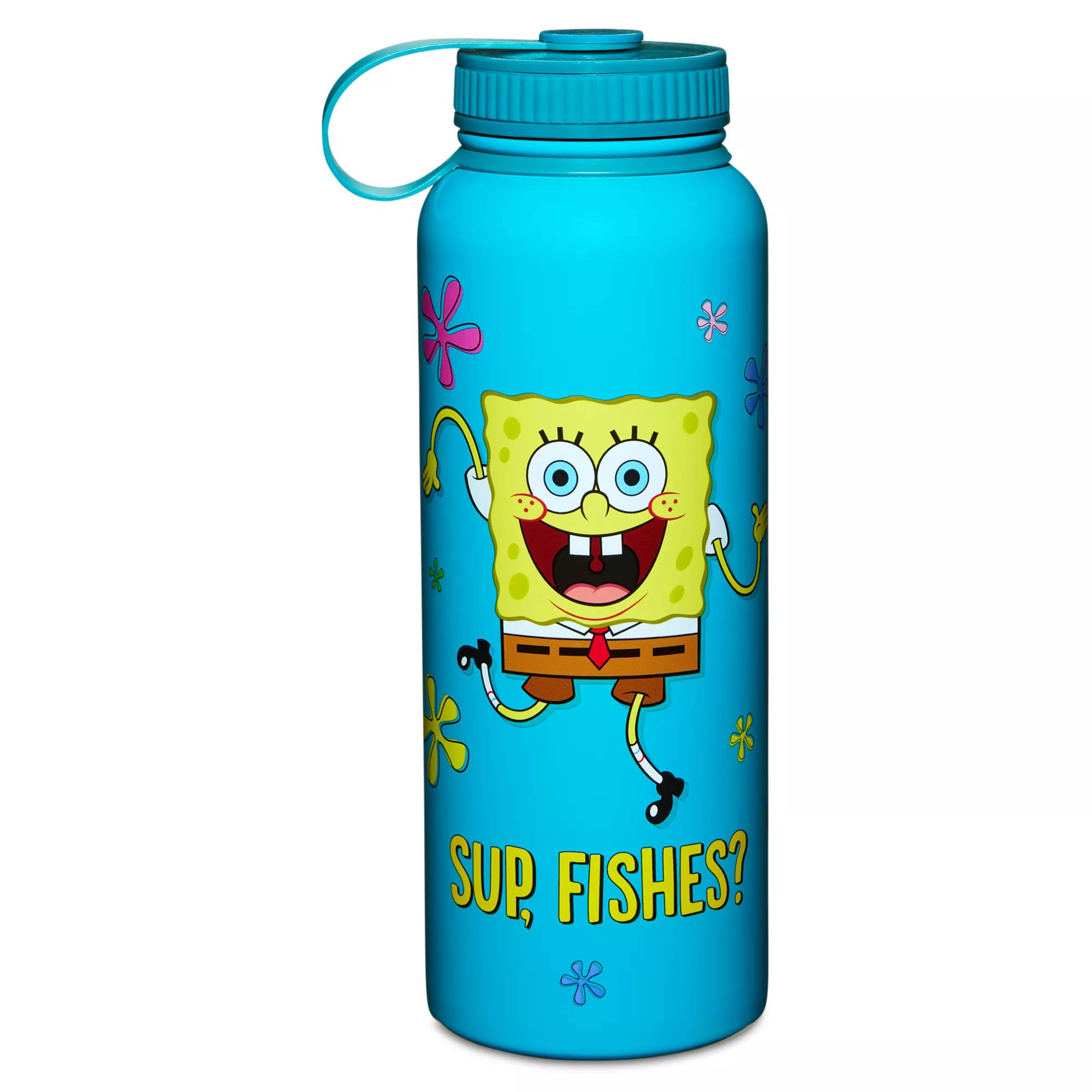 Sup Fishes SpongeBob SquarePants Water Bottle - 42 oz. at Spencer's