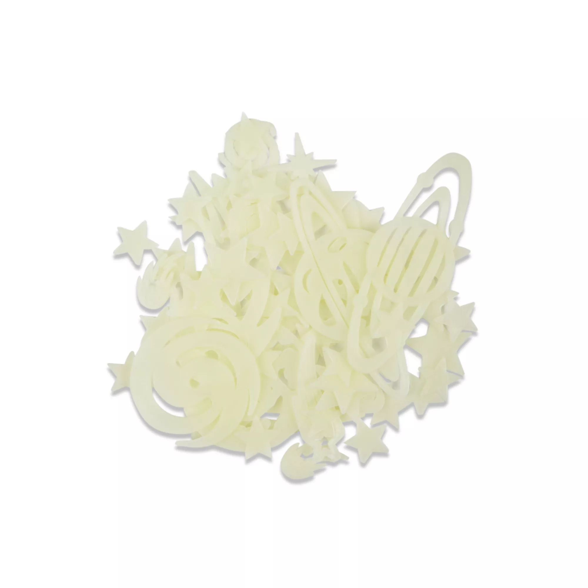 Glow in the Dark Star Stick-On Pieces - 200 Pack at Spencer's