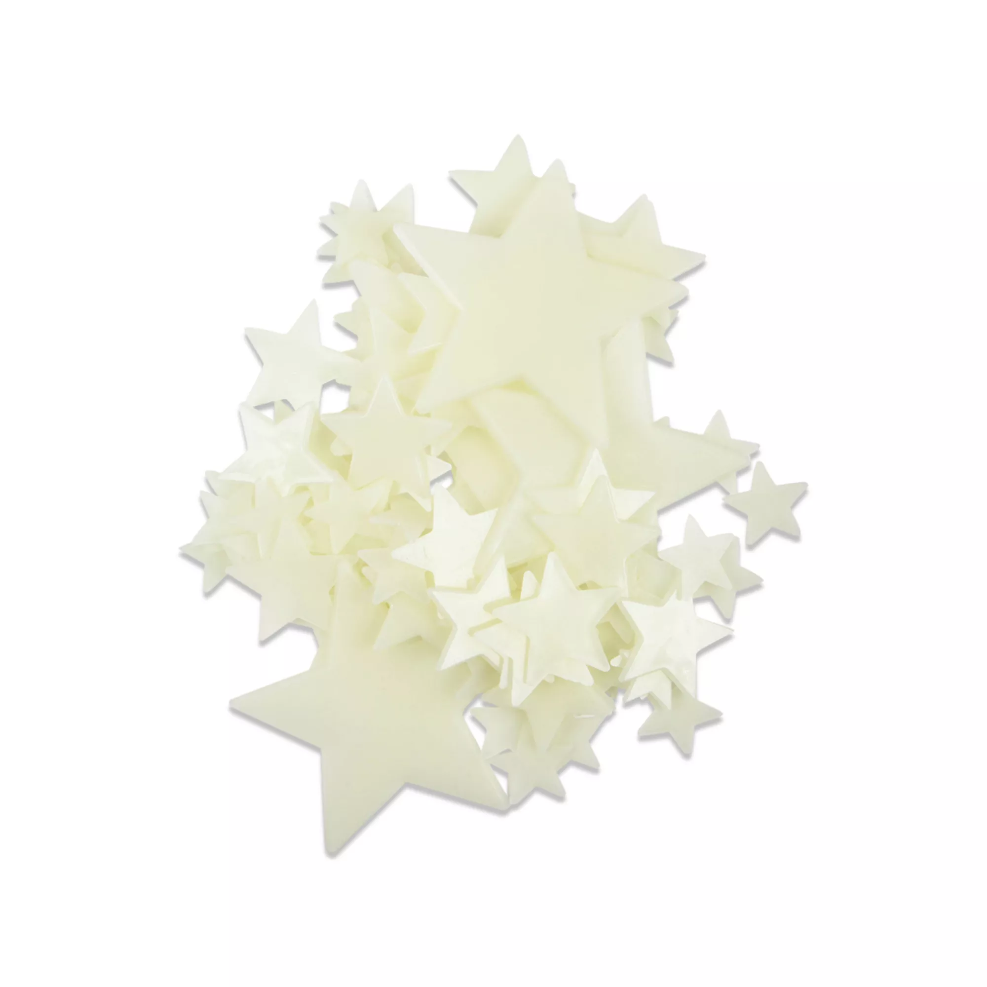Glow in the Dark Star Stick-On Pieces - 100 Pack at Spencer's