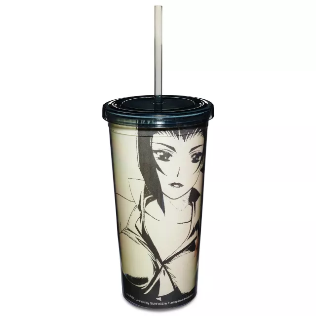 Cowboy Bebop Faye Cup with Straw - 20 oz. at Spencer's