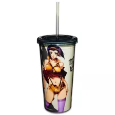 Cowboy Bebop Faye Cup with Straw - 20 oz. at Spencer's