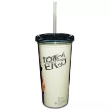 Cowboy Bebop Faye Cup with Straw - 20 oz. at Spencer's