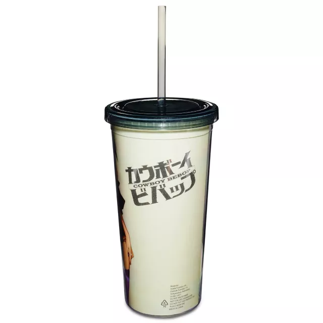 Cowboy Bebop Faye Cup with Straw - 20 oz. at Spencer's