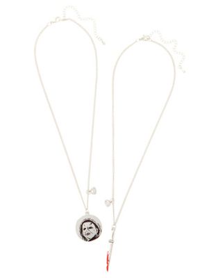 Multi-Pack Michael Myers Halloween Magnetic Bestie Necklaces - 2 Pack