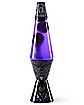 Black and Purple Baphomet Pentagram Lava Lamp - 14.5 Inch
