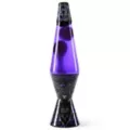 14.5 Inch Black and Purple Baphomet Pentagram Lava Lamp at Spencer's