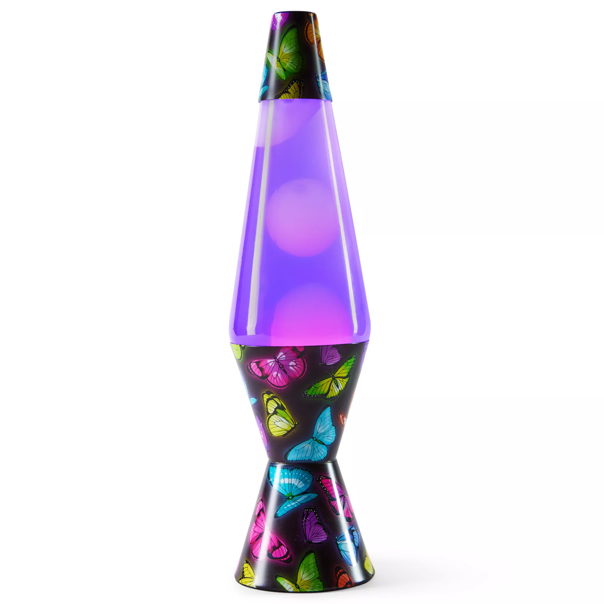 14.5 Inch Bioluminescent Butterfly Lava Lamp at Spencer's