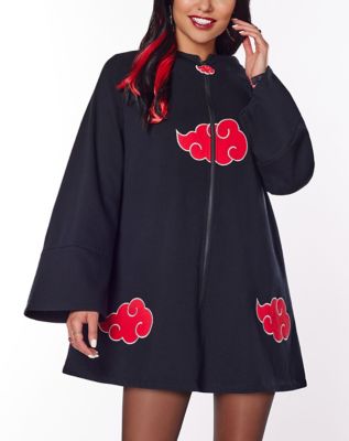 Oversized Itachi Akatsuki Hoodie - Naruto Shippuden - Spencer's
