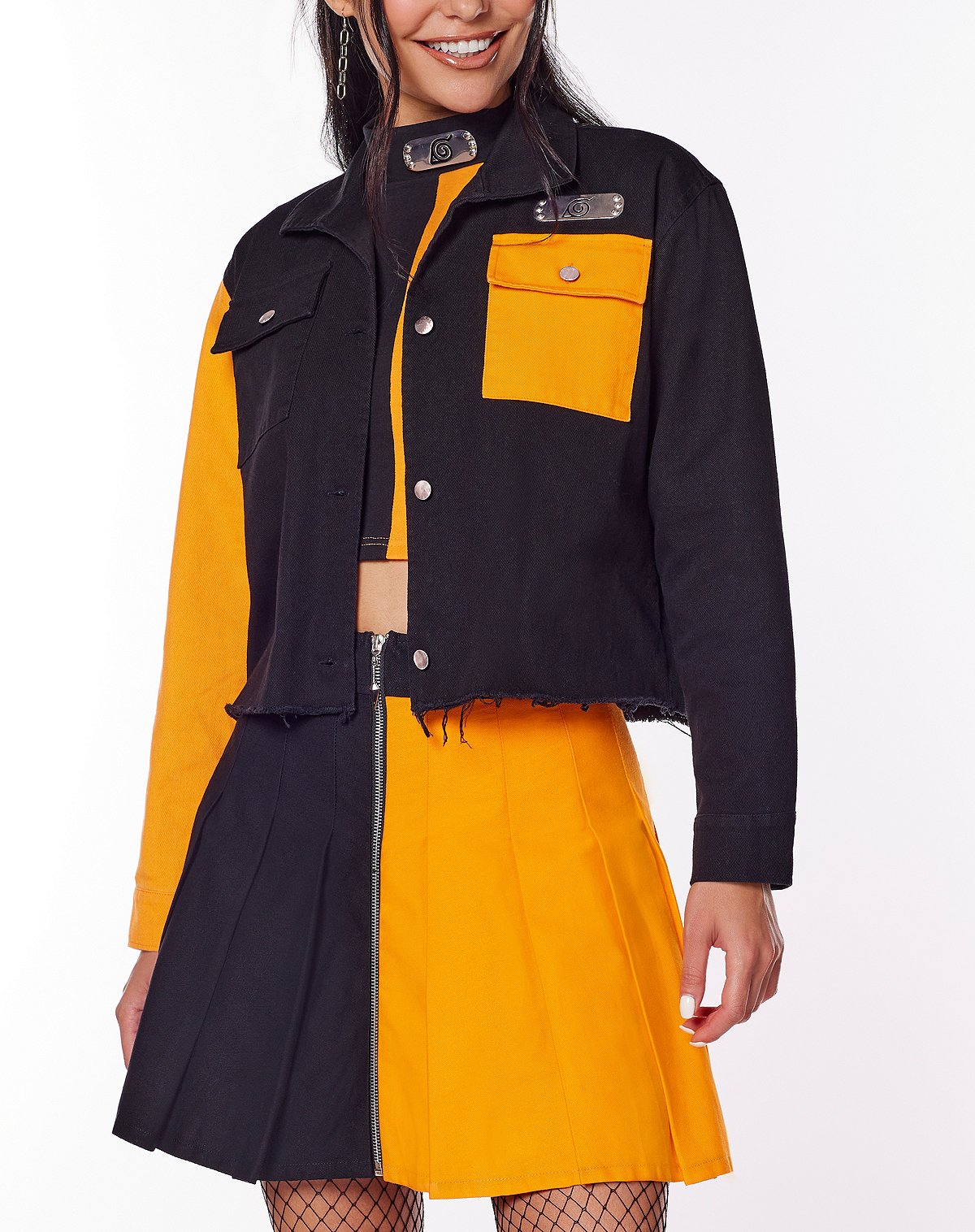 Naruto Crop Top Jacket – Naruto Shippuden