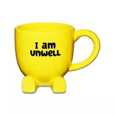 I Am Unwell Molded Feet Coffee Mug - 19 oz. at Spencer's