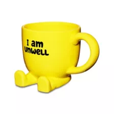 I Am Unwell Molded Feet Coffee Mug - 19 oz. at Spencer's