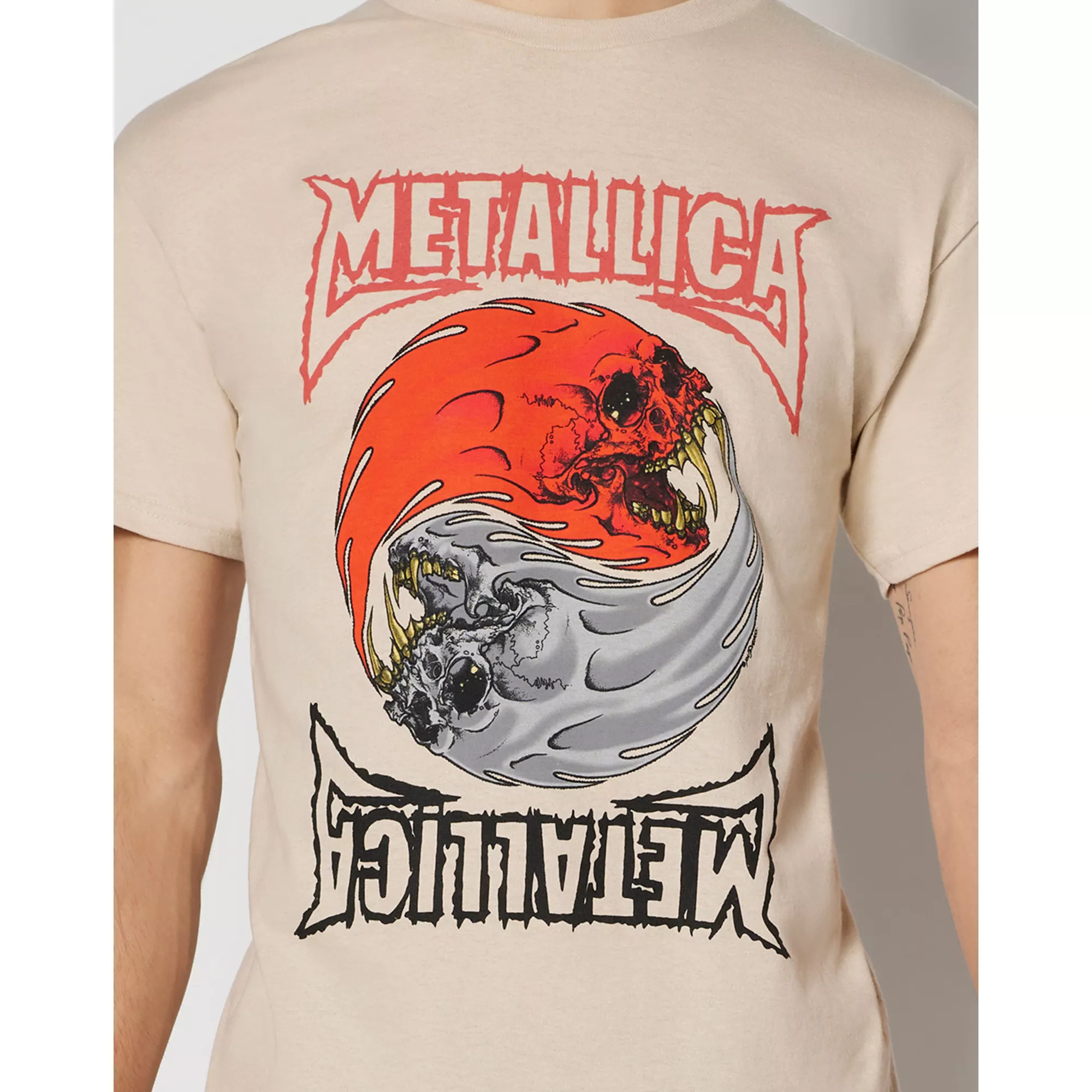 Metallica Reflection T Shirt at Spencer's