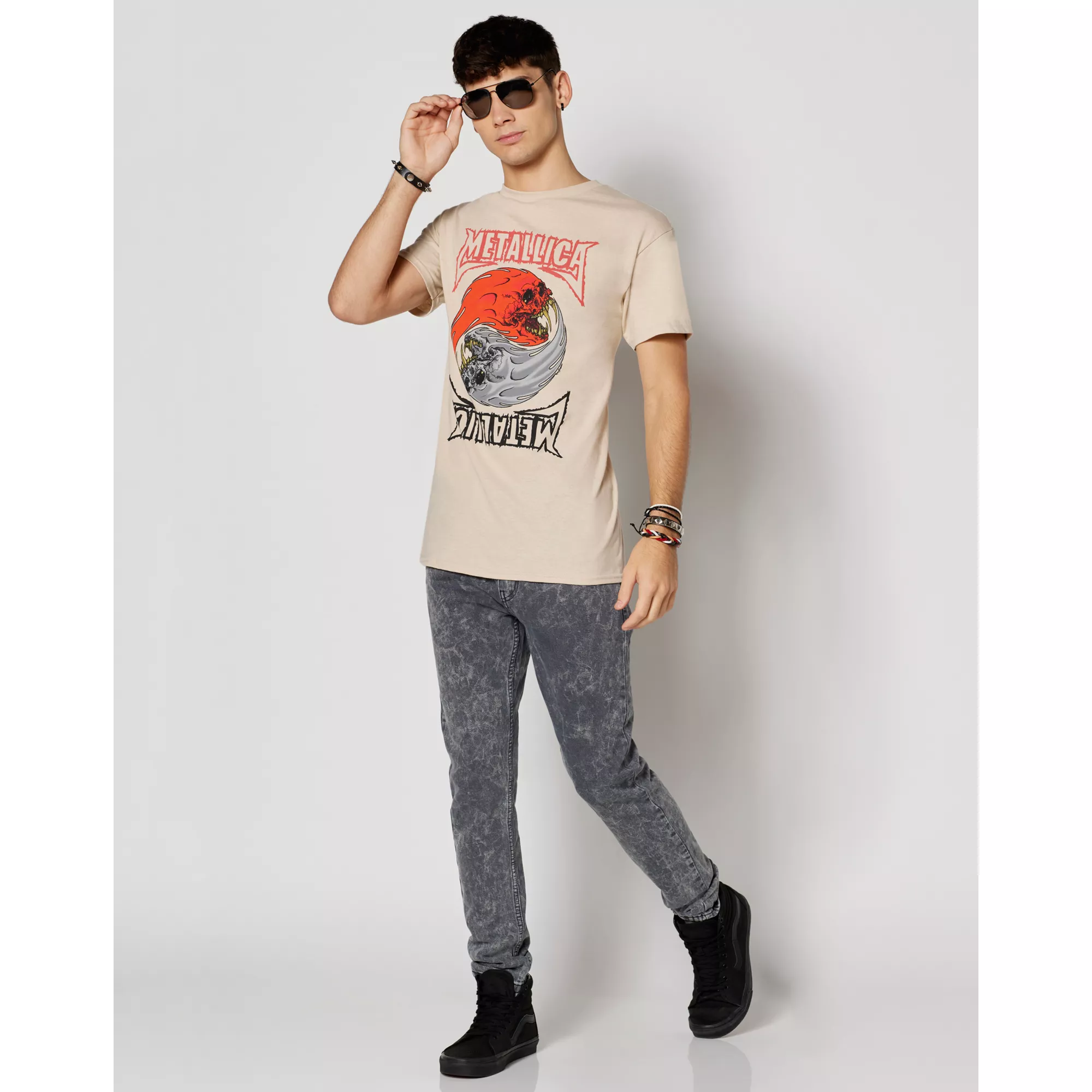 Metallica Reflection T Shirt at Spencer's