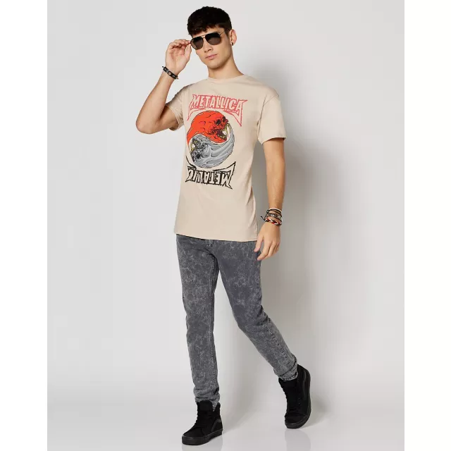 Metallica Reflection T Shirt at Spencer's