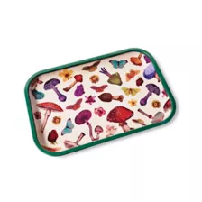 Vintage Mushroom and Flower Tray at Spencer's