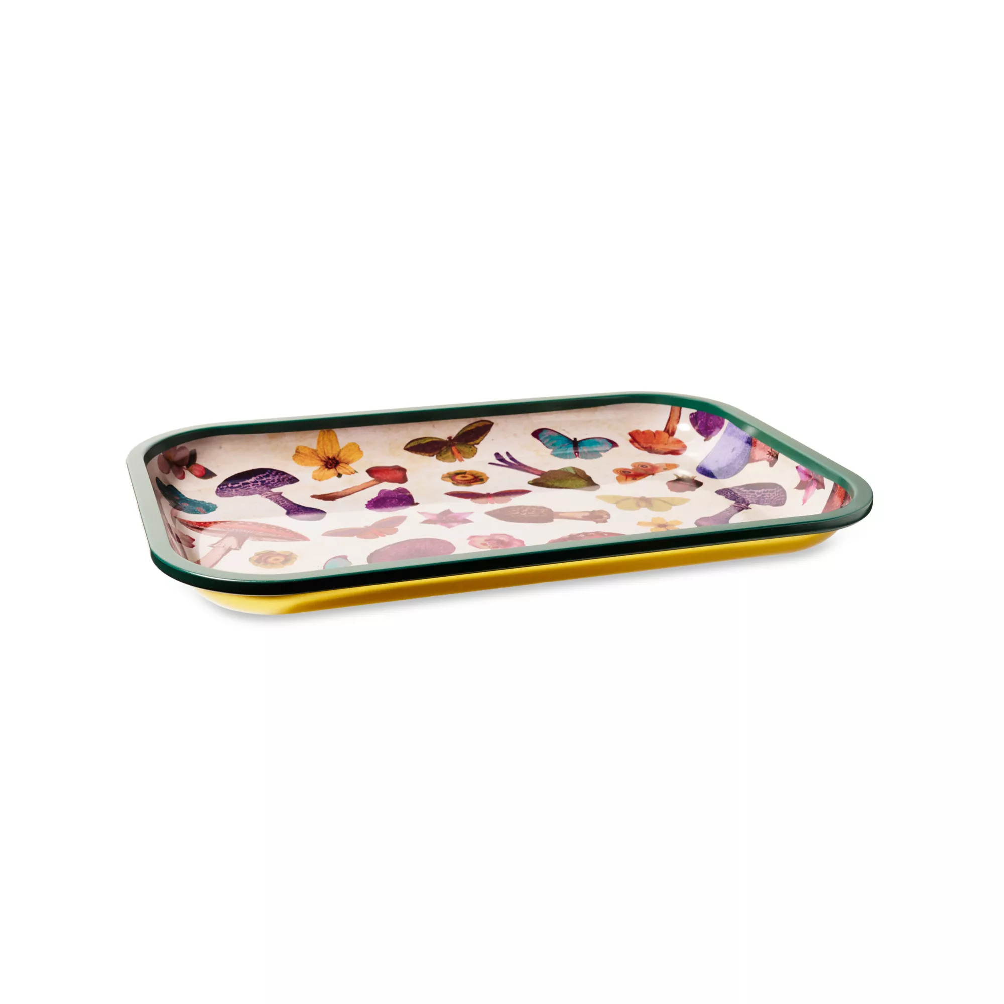 Vintage Mushroom and Flower Tray at Spencer's