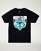 Blue Heart T Shirt - Wave Club