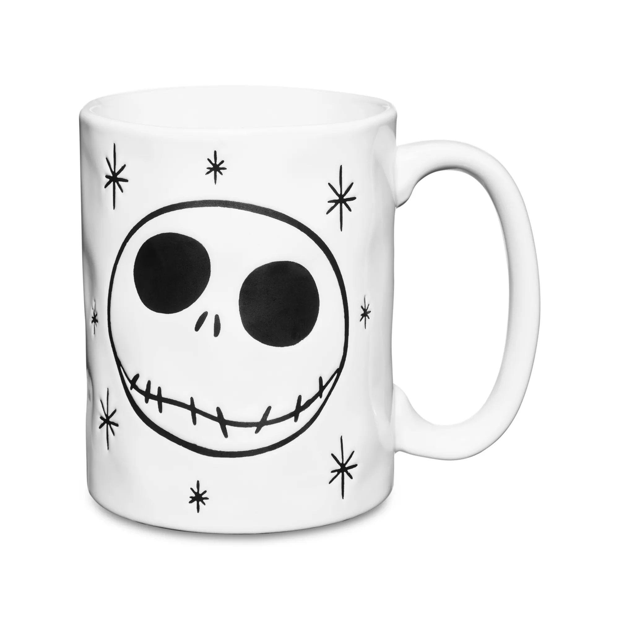 Jack Skellington Face Coffee Mug 15 oz. - The Nightmare Before Christmas at Spencer's