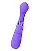 Purple Butterfly Kiss 10-Function Rechargeable Waterproof Vibrator