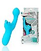 Blue Butterfly Kiss 10-Function Rechargeable Waterproof Vibrator