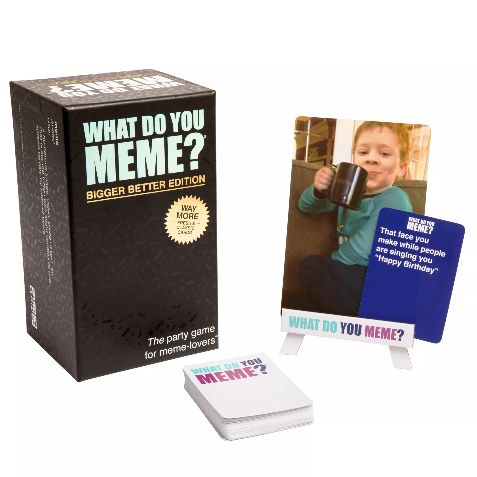 What Do You Meme Card Game - Bigger Better Edition at Spencer's