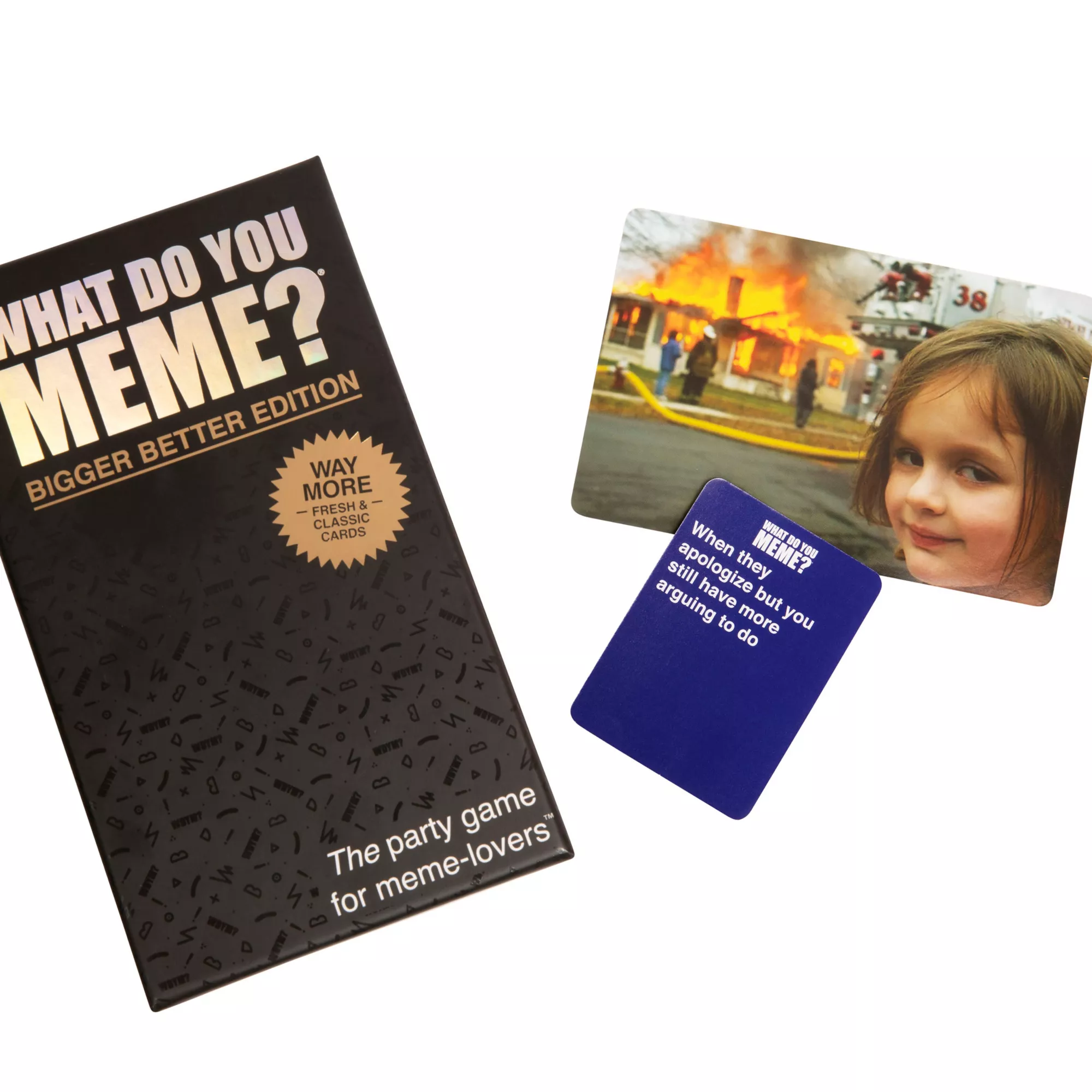 What Do You Meme Card Game - Bigger Better Edition at Spencer's