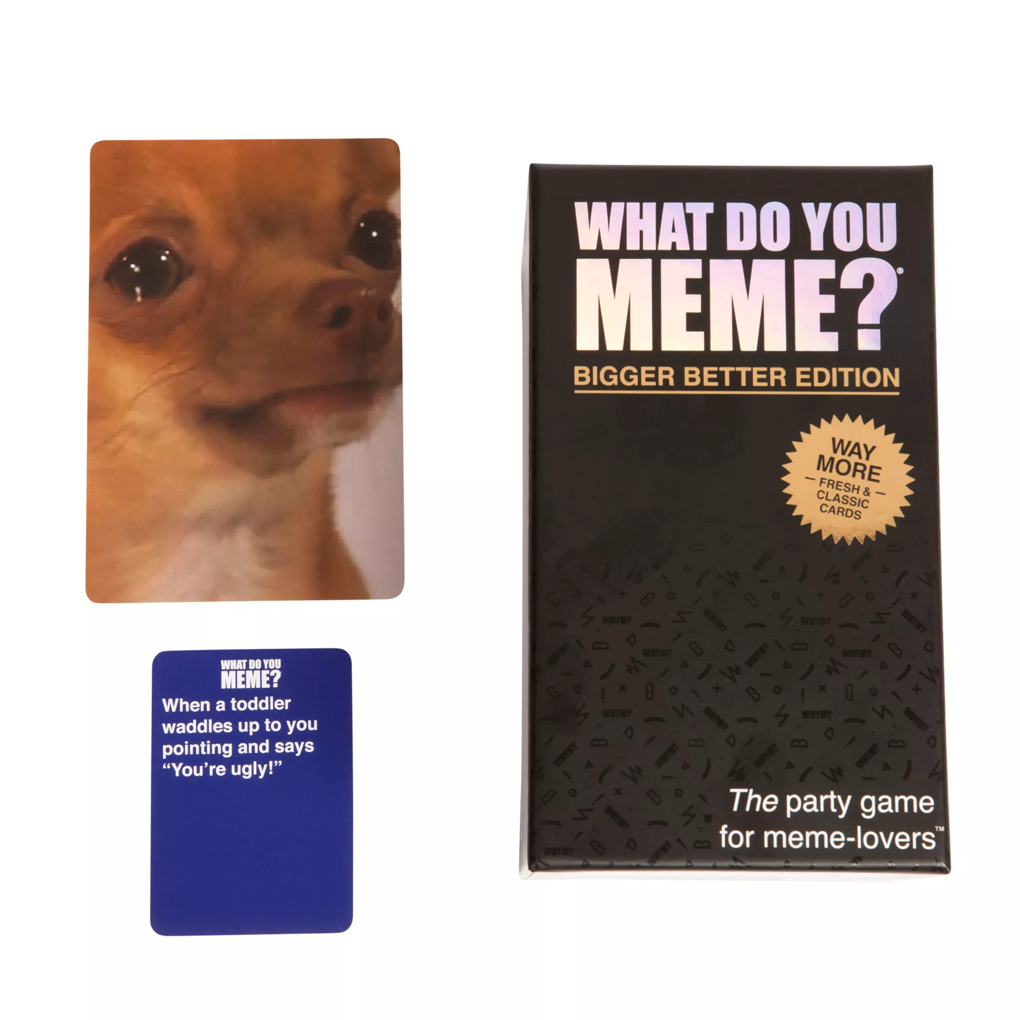 What Do You Meme Card Game - Bigger Better Edition at Spencer's