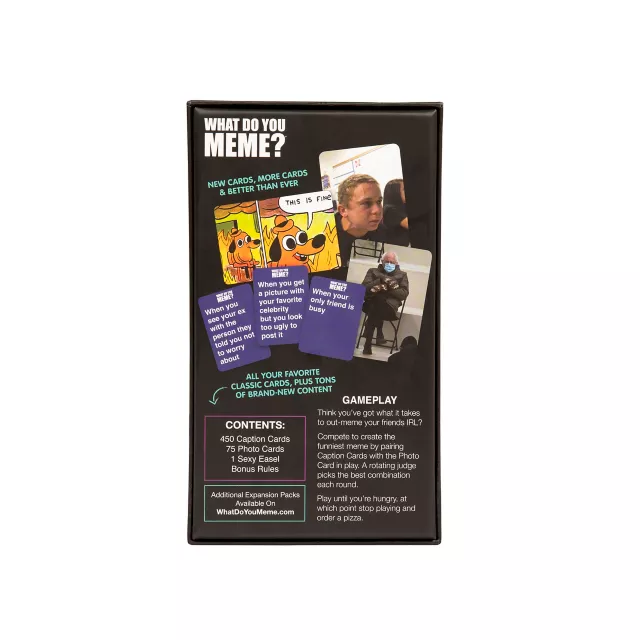 What Do You Meme Card Game - Bigger Better Edition at Spencer's