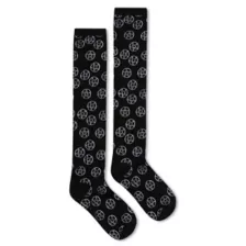 Knee High Pentagram Socks at Spencer's