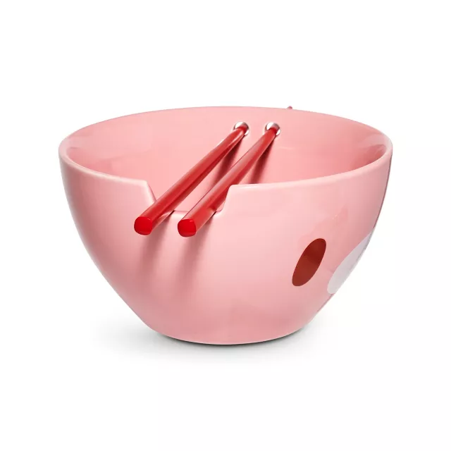 Pink Gloomy Bear Bowl with Chopsticks - 20 oz. at Spencer's