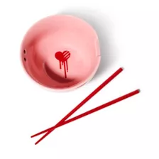 Pink Gloomy Bear Bowl with Chopsticks - 20 oz. at Spencer's