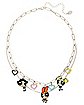 Powerpuff Girls Heart Charms Chain Necklace