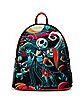 Loungefly Simply Meant to Be Jack Skellington and Sally Mini Backpack - The Nightmare Before Christmas