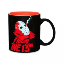 Jason Voorhees Mask and Machete Coffee Mug 20 oz. - Friday the 13th at Spencer's