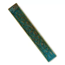 Teal Reactive Flat Incense Burner at Spencer's