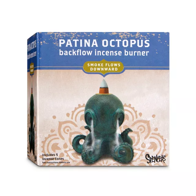 Octopus Patina Incense Burner at Spencer's