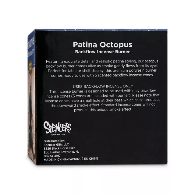 Octopus Patina Incense Burner at Spencer's