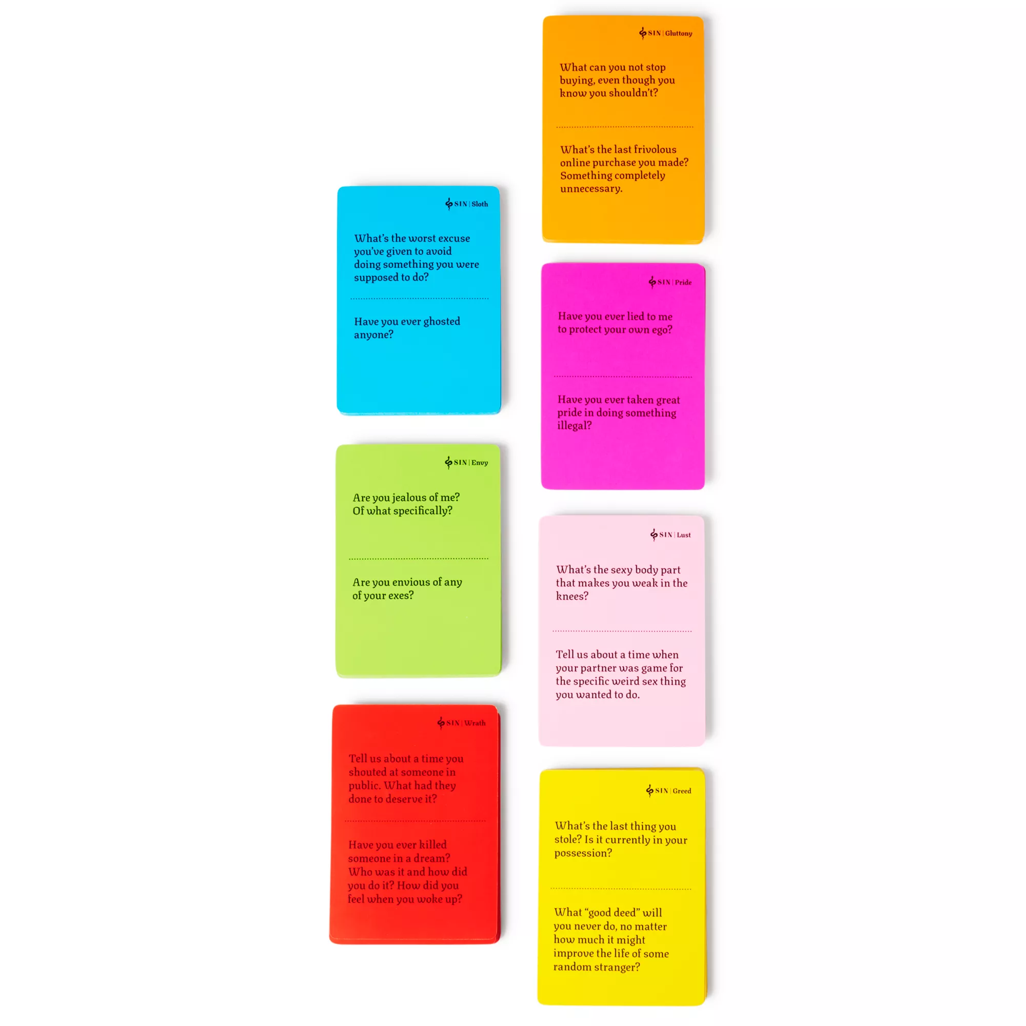 Truth or Drink Sin Edition - Cut at Spencer's