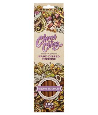 Groovy Patchouli Incense Sticks 100 Pack - Cheech and Chong