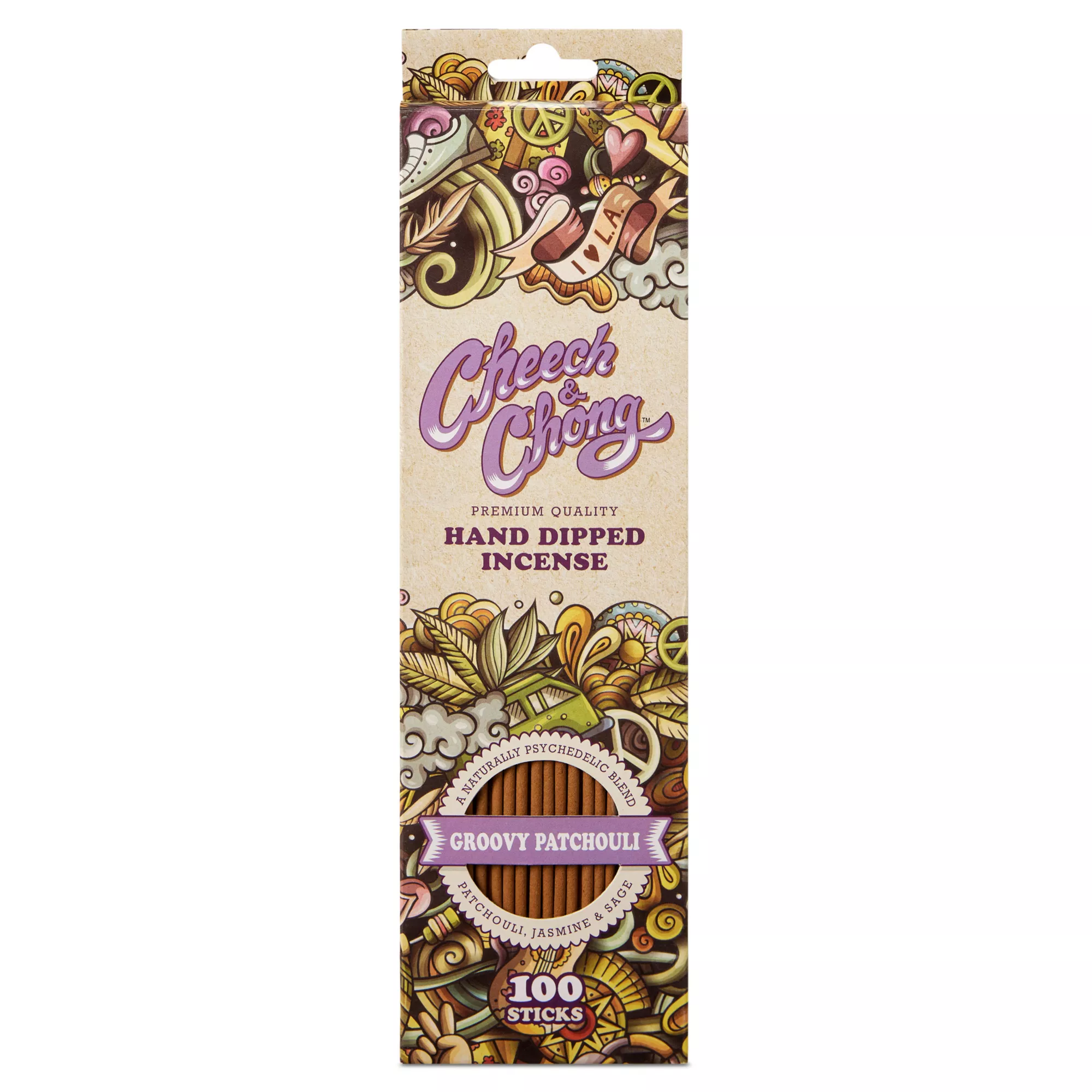 Groovy Patchouli Incense Sticks 100 Pack - Cheech and Chong at Spencer's